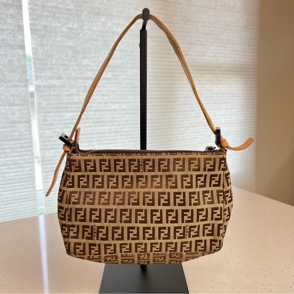 Authentic Fendi Zucca Pochette